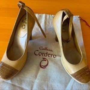 Colleen Cordero ankle strap pumps